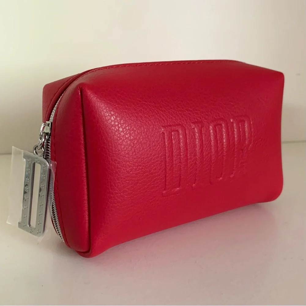 Dior red zippy Pouch